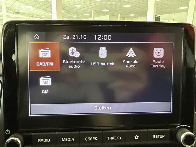 KIA Stonic 1.0 T-GDi MHEV DynamicLine | Two-Tone uitvoering met zwart dak | Apple Carplay/Android auto | Full map navigatie | Cruise control | Achteruitrij camera | Airco | Adaptive cruise control |