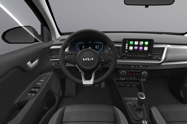 KIA Stonic 1.0 T-GDi MHEV DynamicLine - Direct uit voorraad leverbaar - Aurora Black Pearl
