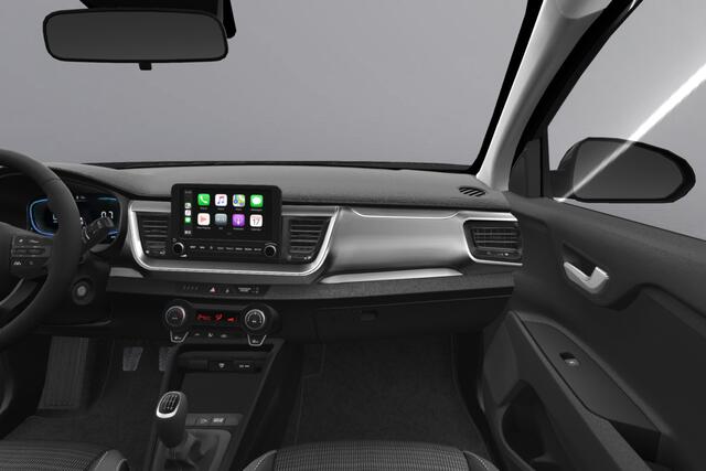 KIA Stonic 1.0 T-GDi MHEV DynamicLine - Direct uit voorraad leverbaar - Aurora Black Pearl