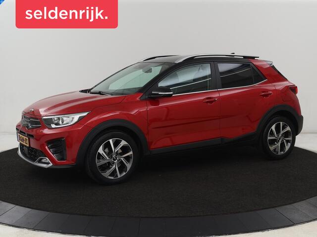 KIA Stonic 1.0 T-GDi MHEV GT-Line | 38.500km NAP | Stoelverwarming | Camera | Carplay | Adaptive cruise | Half leder | Stuurverwarming | Navigatie | Full LED | Keyless | Parkeerhulp | Climate control