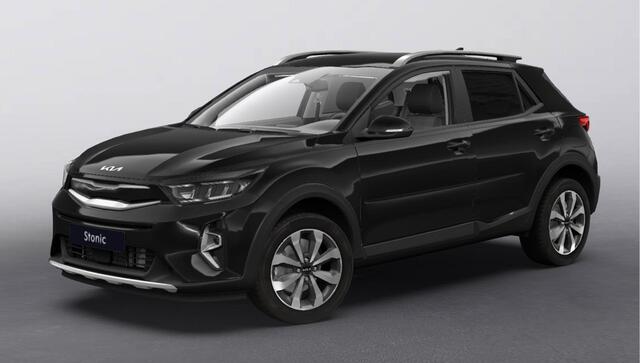 KIA Stonic 1.0 T-GDi MHEV DynamicPlusLine - Direct uit voorraad leverbaar - AURORA BLACK PEARL