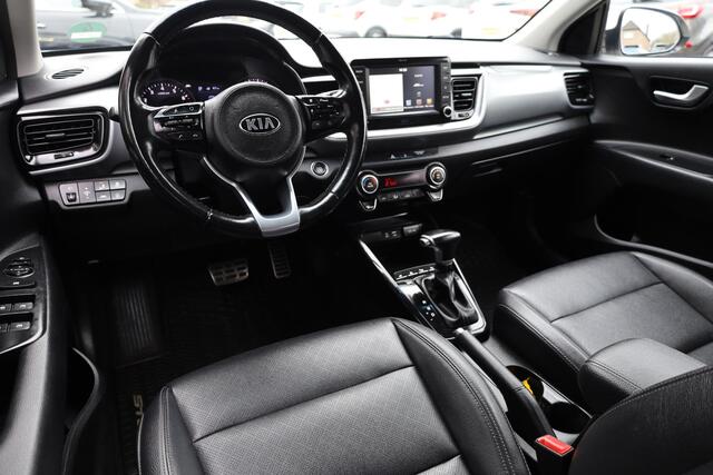 KIA Stonic 1.0 T-GDi ExecutiveLine STOEL/STUURVERW. PANO CAMERA LEER DAB LANE-ASSIST CARPLAY NAVI CRUISE CLIMA PDC 17''LMV NAP
