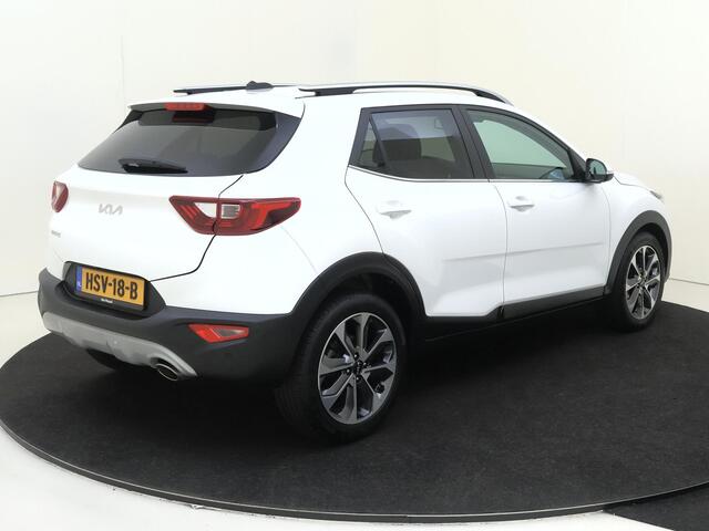 KIA Stonic 1.0 T-GDi MHEV GT-Line | Apple Carplay/Android | Autonomous Emergency Braking | cruise control adaptief en stuurhulp | electronic climate control | lederen/stof bekleding | LED koplampen | lichtmetalen velgen 17" | navigatiesysteem full map |