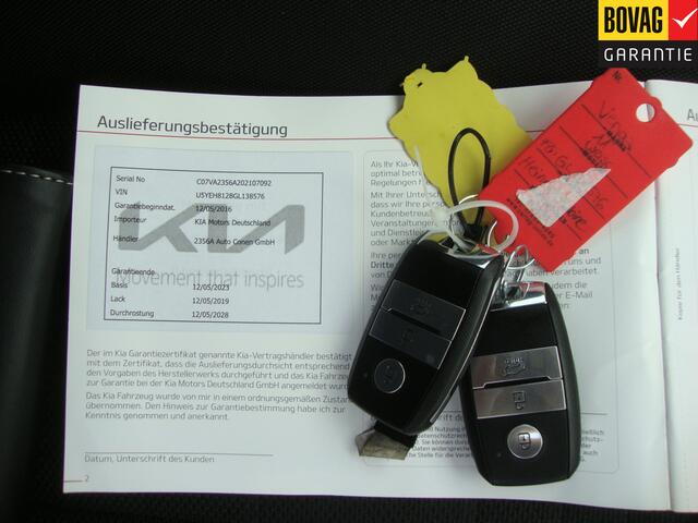 KIA VENGA 1.6 CVVT EK 2016 Edition Automaat ( Parkeersensoren, Climate control airco, Centrale vergrendeling)