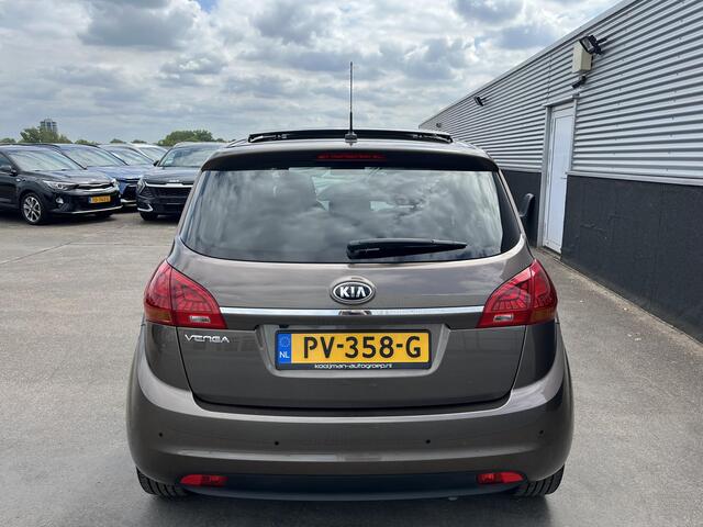 KIA VENGA 1.6 CVVT Summer Edition Automaat, Schuif/kanteldak, 1e eign. Nieuw geleverd en dealeronderhouden, Navigatie, Achteruitrijcamera, Parkeersensoren, Climate control