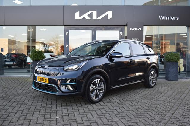 KIA e-Niro DynamicPlusLine 64kWh 3-Fase ECC Cr.Control-Adapt. 10"Navi+Camera BT+USB Stoel+Stuurverw. SK-dak PrivacyGlas PDC Tot 10jr. Kia-Garantie