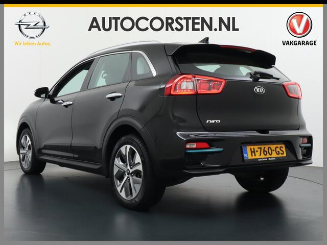 KIA e-Niro DynamicLine 64kWh AUT 204pk Navi Auto-Pilot Adaptive-Cruise+stop&go Apple Carplay Android Auto Pdc Led Ecc Keyless 1/2 Leder AEB Braking Lmv 17" Lane Assist Dwarsverkeerwaarsching 100% Dealeronderhouden Origineel Nederlandse auto
