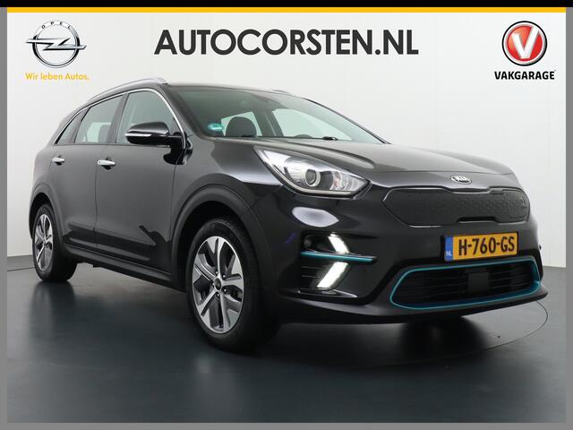 KIA e-Niro DynamicLine 64kWh AUT 204pk Navi Auto-Pilot Adaptive-Cruise+stop&go Apple Carplay Android Auto Pdc Led Ecc Keyless 1/2 Leder AEB Braking Lmv 17" Lane Assist Dwarsverkeerwaarsching 100% Dealeronderhouden Origineel Nederlandse auto