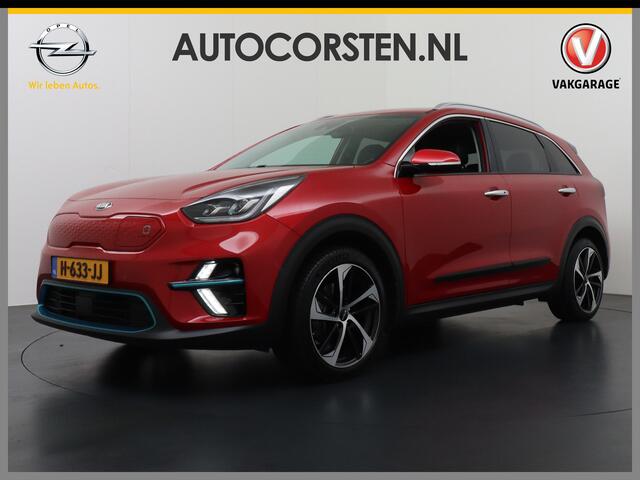 KIA e-Niro 64kWh 204PK Executive-Line Warmtepomp Apple Carplay Android Auto Navi Ecc Leder Camera Adaptieve Cruise Control DAB Pdc Stoel Verwarming/Ventilatie + Elektrisch verstelbaar Keyless Led Achterbank+Stuur Verwarming Dodehoek assistent Regen-Lichtsensor JBL-S