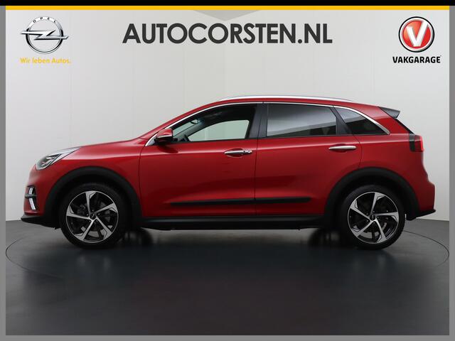 KIA e-Niro 64kWh 204PK Executive-Line Warmtepomp Apple Carplay Android Auto Navi Ecc Leder Camera Adaptieve Cruise Control DAB Pdc Stoel Verwarming/Ventilatie + Elektrisch verstelbaar Keyless Led Achterbank+Stuur Verwarming Dodehoek assistent Regen-Lichtsensor JBL-S