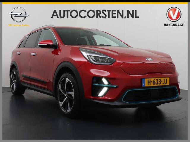 KIA e-Niro 64kWh 204PK Executive-Line Warmtepomp Apple Carplay Android Auto Navi Ecc Leder Camera Adaptieve Cruise Control DAB Pdc Stoel Verwarming/Ventilatie + Elektrisch verstelbaar Keyless Led Achterbank+Stuur Verwarming Dodehoek assistent Regen-Lichtsensor JBL-S