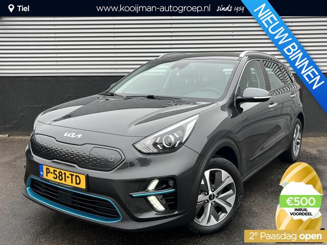 KIA e-Niro DynamicLine 64 kWh Navigatie, Achteruitrijcamera, parkeersensoren, Nieuw geleverd en dealeronderhouden, 1e eign. BTW-auto