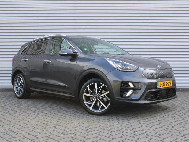 KIA e-Niro ExecutiveLine 64 kWh | Trekhaak | Warmtepomp | Stuur-/stoelverwarming v+a | Stoelventilatie | Cruise adapt. | 18" LM | Leder | Camera |