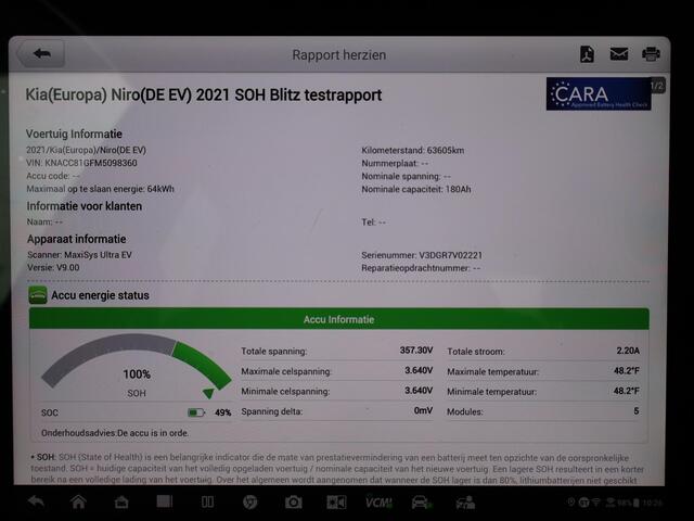 KIA e-Niro EXECUTIVELINE 64 kWh 100% SOH + STOELVENTILATIE | JBL | APPLE CARPLAY | LEDER | STUURVERWARMING