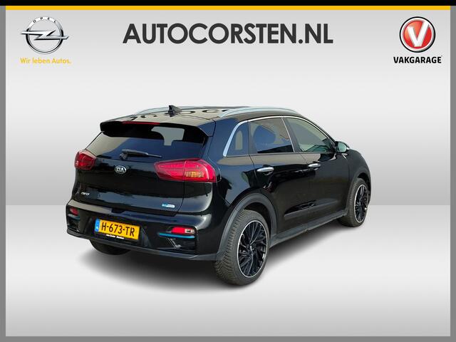 KIA e-Niro ExecutiveLine 64kWh SOH 100% Leer Warmtepomp Adaptive-Cruise Elek.Stoel+Memory JBL®-Audio Camera Apple Carplay Android Pdc Navi Ecc Stoelverwarming+Koeling Stuurverwarming Lmv Privacy Glas DAB Vess Lane Assist Blind Spot 1e Eigenaar Origineel Nederlandse