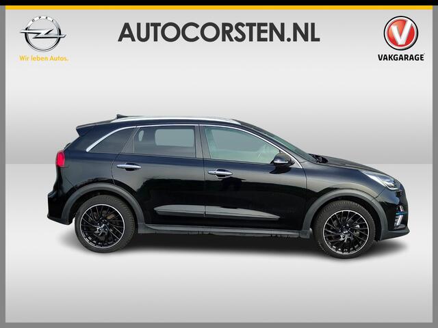 KIA e-Niro ExecutiveLine 64kWh SOH 100% Leer Warmtepomp Adaptive-Cruise Elek.Stoel+Memory JBL®-Audio Camera Apple Carplay Android Pdc Navi Ecc Stoelverwarming+Koeling Stuurverwarming Lmv Privacy Glas DAB Vess Lane Assist Blind Spot 1e Eigenaar Origineel Nederlandse