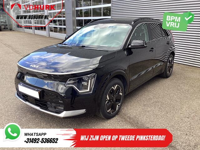 KIA e-Niro EV 463 km WLTP Pano/ Dealer Onderhouden/ Snellader/ Leder/ Adapt.Cruise/ Head-up / Carplay/ Stoelverw./ Stuurverw./ Elek.klep/ Trekhaak/ Camera