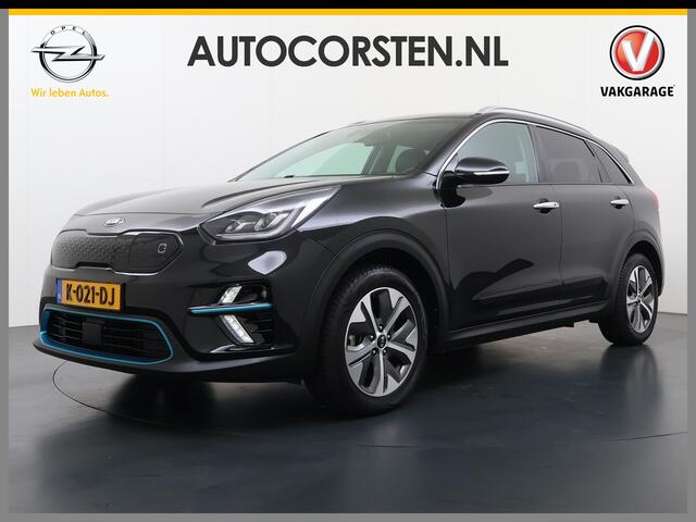 KIA e-Niro ExecutiveLine 64kWh Warmtepomp Leder+Verwarmd+Geventileerd JBL®-Audio Adap.Cruise Elek.Stoel+Memory Stuur+Achterbankverwarming Navi Camera Pdc SOH 100% Apple Carplay/Android Auto Keyless Privacy Glas Led Lmv Isofix Lane Assist VESS DAB Origineel Nederland