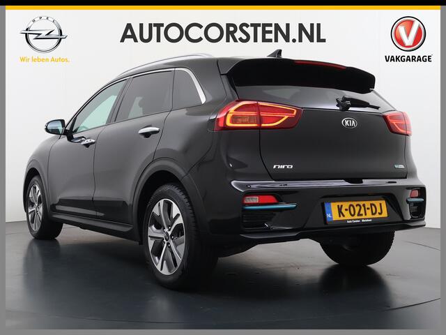 KIA e-Niro ExecutiveLine 64kWh Warmtepomp Leder+Verwarmd+Geventileerd JBL®-Audio Adap.Cruise Elek.Stoel+Memory Stuur+Achterbankverwarming Navi Camera Pdc SOH 100% Apple Carplay/Android Auto Keyless Privacy Glas Led Lmv Isofix Lane Assist VESS DAB Origineel Nederland