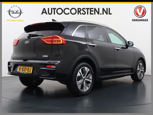 KIA e-Niro ExecutiveLine 64kWh Warmtepomp Leder+Verwarmd+Geventileerd JBL®-Audio Adap.Cruise Elek.Stoel+Memory Stuur+Achterbankverwarming Navi Camera Pdc SOH 100% Apple Carplay/Android Auto Keyless Privacy Glas Led Lmv Isofix Lane Assist VESS DAB Origineel Nederland
