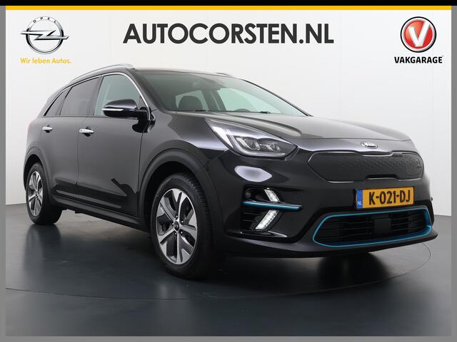 KIA e-Niro ExecutiveLine 64kWh Warmtepomp Leder+Verwarmd+Geventileerd JBL®-Audio Adap.Cruise Elek.Stoel+Memory Stuur+Achterbankverwarming Navi Camera Pdc SOH 100% Apple Carplay/Android Auto Keyless Privacy Glas Led Lmv Isofix Lane Assist VESS DAB Origineel Nederland