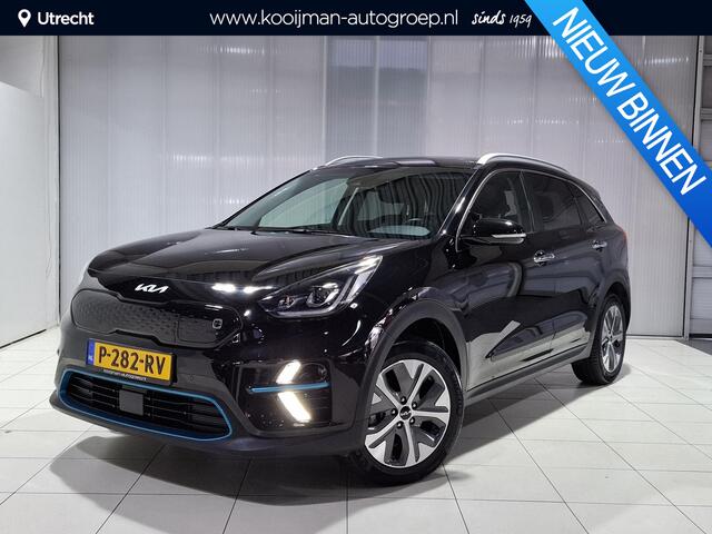 KIA e-Niro DynamicPlusLine 64 kWh SOH 100% Stoel en Stuur verwarming, Schuif kantel dak, Apple Carplay/Android Auto, Navigatie, Camera.