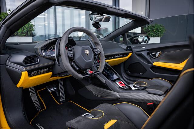 Lamborghini Huracán Evo Spyder 5.2 V10 - Giallo Inti | Dealer O.H. | Lift | Sensonum