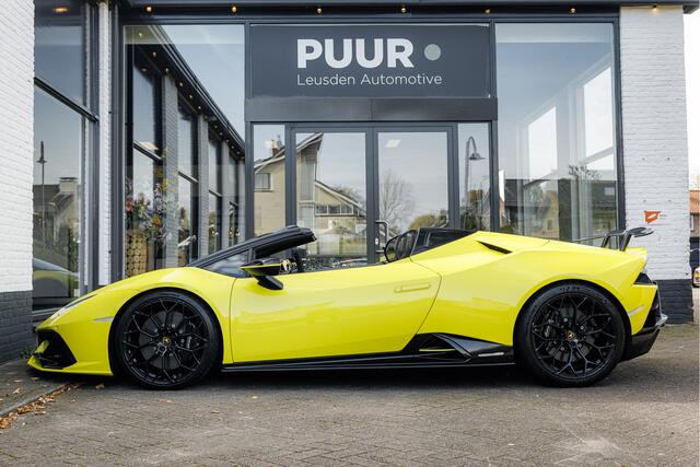 Lamborghini Huracán 5.2 V10 EVO Spyder NOVITEC Giallo Tenerife Lift - Sport Seats - Lamborghini Service Historie