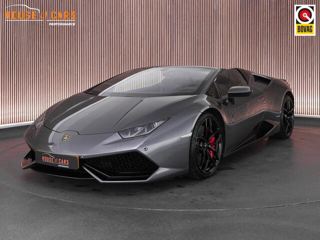 Lamborghini Huracán LP610-4 Spyder 5.2 610pk V10 |Full PPF|dealer o.h|Sensonum|lift systeem|keramisch|parkeecamera|bluetooth|navigatie|