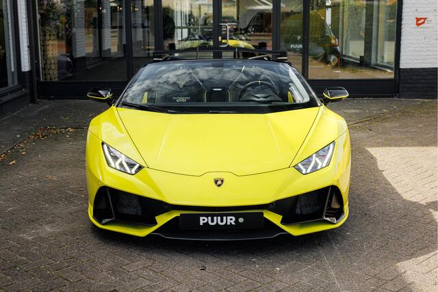 Lamborghini Huracán 5.2 V10 EVO Spyder NOVITEC Giallo Tenerife Lift - Sport Seats - Lamborghini Service Historie