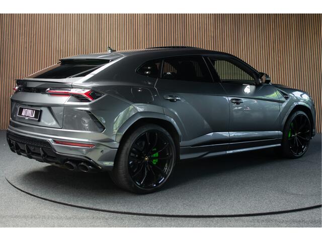 Lamborghini Urus 4.0 V8 HUD Panodak Leer ACC Ceramic Akrapovic Keyless 360 Camera B&O Massage Alcantara hemel Elektr. achterklep Elektr. verstelbare stoelen met memory Afneemb. trekhaak Softclose Achterasbesturing Elektr. verstelbare stuurwiel Navi Stoelverwarming voor & 