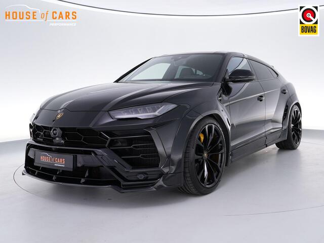 Lamborghini Urus 4.0 V8 782 pk |Novitec Esteso|PPF|Target Blue-eye|rearseat entertainment|keramisch|achterasbesturing|softclose|HUD|memory|360|Apple Carplay|dodehoek|adaptive|