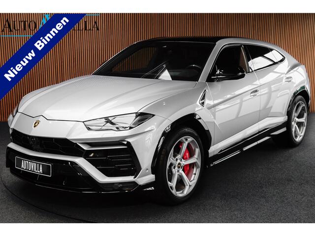 Lamborghini Urus 4.0 V8 HUD Leer Ceramic B&O 360° ACC Massage Alcantara hemel Elektr. achterklep Elektr. verstelbare stoelen met memory Stoel & Stuurverwarming Navi PDC Climate LM velgen