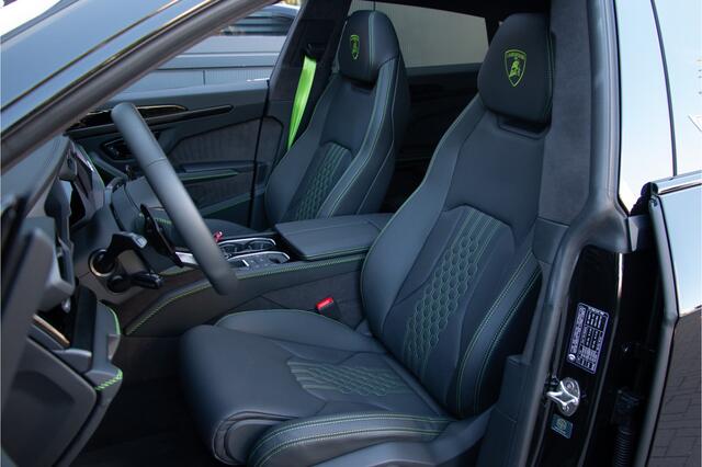 Lamborghini Urus 4.0 V8 Hybrid SE 800PK | B&O+ | Pano | Anima | Ceramic | 23"| Massage | Lane & Side Assist | Apple Carplay | Lederpack | 360 Cam | Interieurverlichting | PPF | Coating | Nero Helene Lak | Nero Ade interieur | 5 jaar gratis onderhoud | BTW.