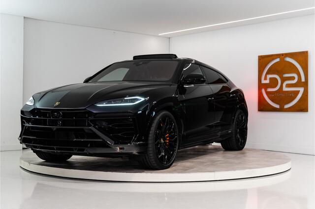 Lamborghini Urus 4.0 V8 Hybrid SE 800PK | Ad Personam | Nero Helene | Nero Ade/Arancio Leoni | Bang&Olufsen 3D | Ceramic | Service Package 5YR | 3YR Warrenty | VOL
