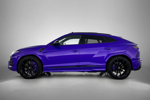 Lamborghini Urus 4.0 V8 Paarse Wrap, Entertainment rear, B&O
