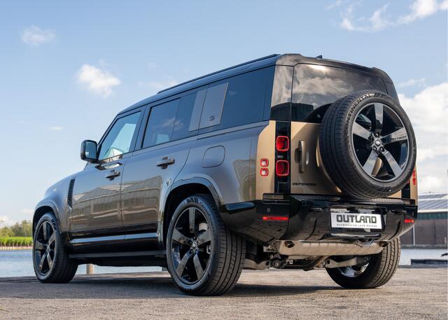 Land Rover DEFENDER P300e 110 X-Dynamic HSE | VERWACHT | Gondwana Stone | URBAN | Alle Opties | Meridian Surround | Head-Up | Standkachel | 3-Zone Airco |