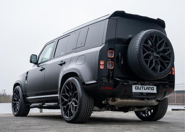 Land Rover DEFENDER P300e 110 X-Dynamic HSE | VERWACHT | Satin PPF Stealth | Alle Opties | 24" Vossen | Meridian Surround | Head-Up | Standkachel | 3-Zone Airco |