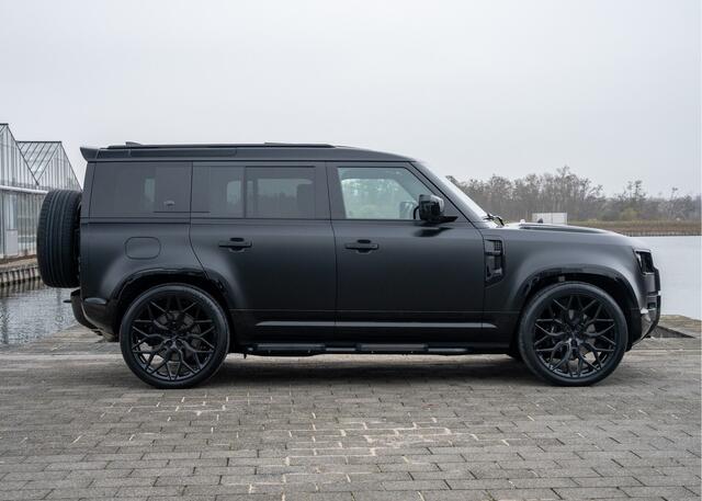 Land Rover DEFENDER P300e 110 X-Dynamic HSE | VERWACHT | Satin PPF Stealth | Alle Opties | 24" Vossen | Meridian Surround | Head-Up | Standkachel | 3-Zone Airco |