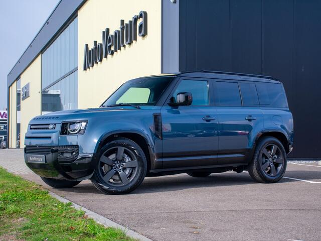 Land Rover DEFENDER 110 2.0 P300e 110 X-Dynamic l 6 Persoons l Schuif- /kantel Pano l Adapt. Cruise l Black Pack l 360 Camera