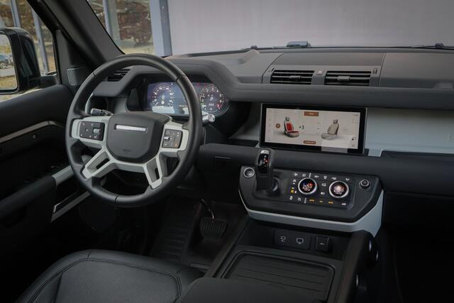 Land Rover DEFENDER 110 P400e 110 SE | ADAPTIVE CRUISE | BLACK PACK | COMFORT PACK | COLD CLIMATE PACK | OFF-ROAD PACK | HEAD-UP | CLEARSIGHT BINNENSPIEGEL | STOELKOELING / VERWARMING | STUURWIELVERWARMING | ETC.