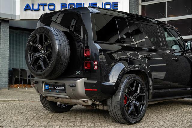 Land Rover DEFENDER 110 2.0 P400e 110 X-Dynamic SE Pano, Leder,22LM, 360, Black Edition, Trekhaak, Lucht/V, Meridian