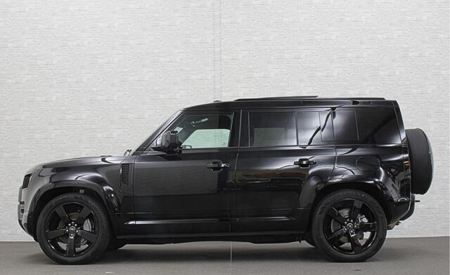 Land Rover DEFENDER 110 2.0 P300e 110 X-Dynamic HSE | Black-Optic | Panorama | 360 Camera | Meridian | Trekhaak | Luchtvering | ACC | Stoelventilatie | Cold-Climate Pack | Leder | Head-Up | Keyless-Entry | Luchtvering | 22'' | Memory | Interieurdelen Leder | Standkachel | Do