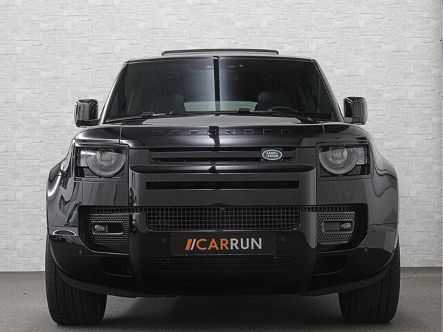 Land Rover DEFENDER 110 2.0 P300e 110 X-Dynamic HSE | Black-Optic | Panorama | 360 Camera | Meridian | Trekhaak | Luchtvering | ACC | Stoelventilatie | Cold-Climate Pack | Leder | Head-Up | Keyless-Entry | Luchtvering | 22'' | Memory | Interieurdelen Leder | Standkachel | Do