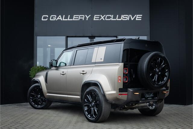 Land Rover DEFENDER 110 4.4 P635 Octa - Petra Copper | BTW | Panorama | Meridian | Luchtvering | Trekhaak