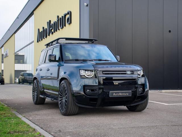 Land Rover DEFENDER 110 2.0 P300e 110 X-Dynamic l 6 Persoons l Treeplanken l Schuif- /kantel Pano l Adapt. Cruise l Black Pack l Clearsight l 360 Camera