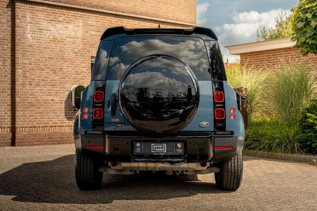Land Rover DEFENDER 110 3.0 P400 110 X-Dynamic S 5 Persoons Luchtvering Trekhaak LED Camera Urban 19''
