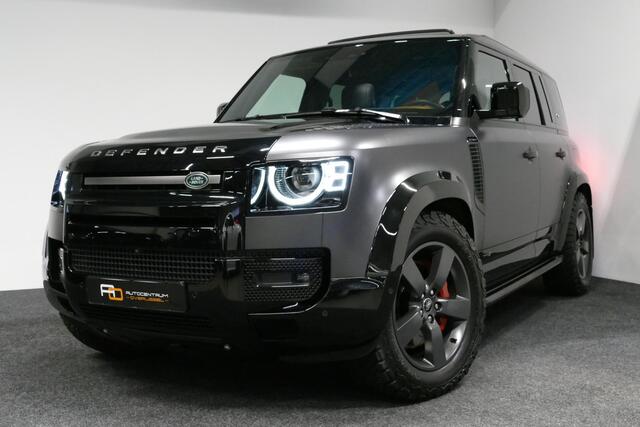 Land Rover DEFENDER 110 2.0 P400e 110 X / Panoramadak / Elektr. verstelbare voorstoelen + memory / Matrix LED / Rondomzichtcamera / HUD / Koelkast in armleuning / Head-up / Apple Carplay - Android Auto / Stoelkoeling & verwarming / Luchtvering / Meridian Surround Sound / Ele