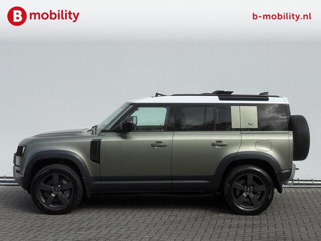 Land Rover DEFENDER 110 2.0 P400e 110 X Hybride AWD 4x4 Trekhaak 3000kg | Adaptive Cruise Control | Panoramadak | Luchtvering | 360 Camera