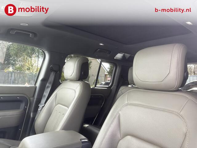 Land Rover DEFENDER 110 2.0 P400e 110 X Hybride AWD 4x4 Trekhaak 3000kg | Adaptive Cruise Control | Panoramadak | Luchtvering | 360 Camera